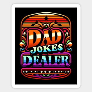 Dad Jokes Dealer Magnet